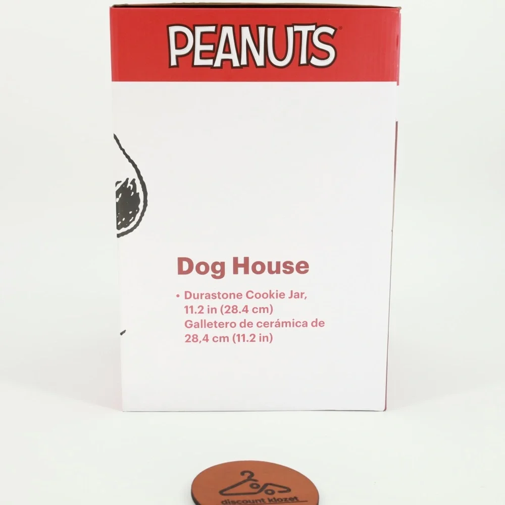 PEANUTS CLASSIC DOG HOUSE‎ COOKIE JAR